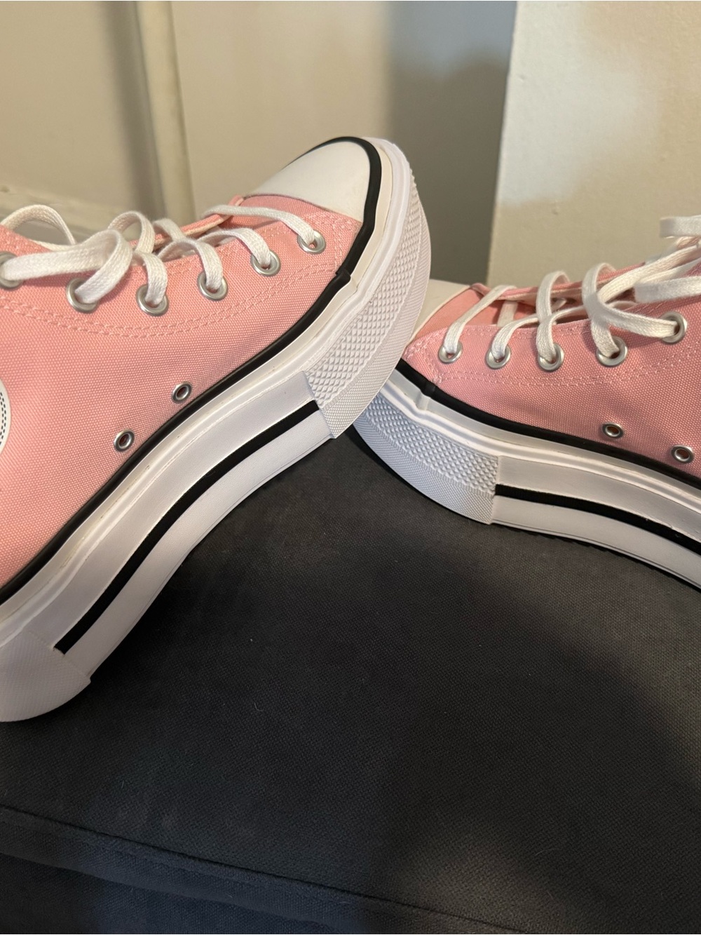 Converse Chuck Taylor Pink High-Top Platform Sneakers